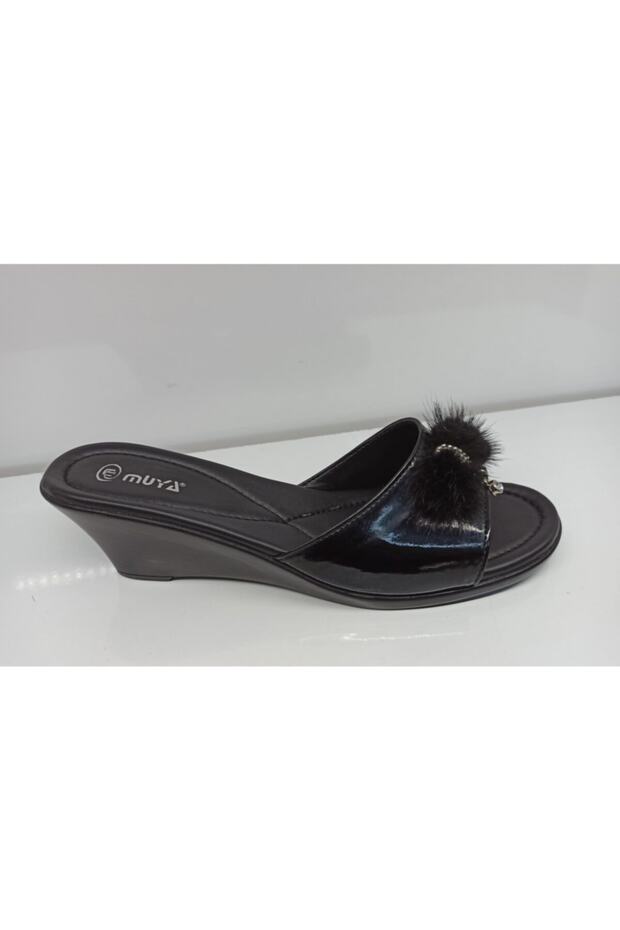 Kadın Siyah Terlik - 7