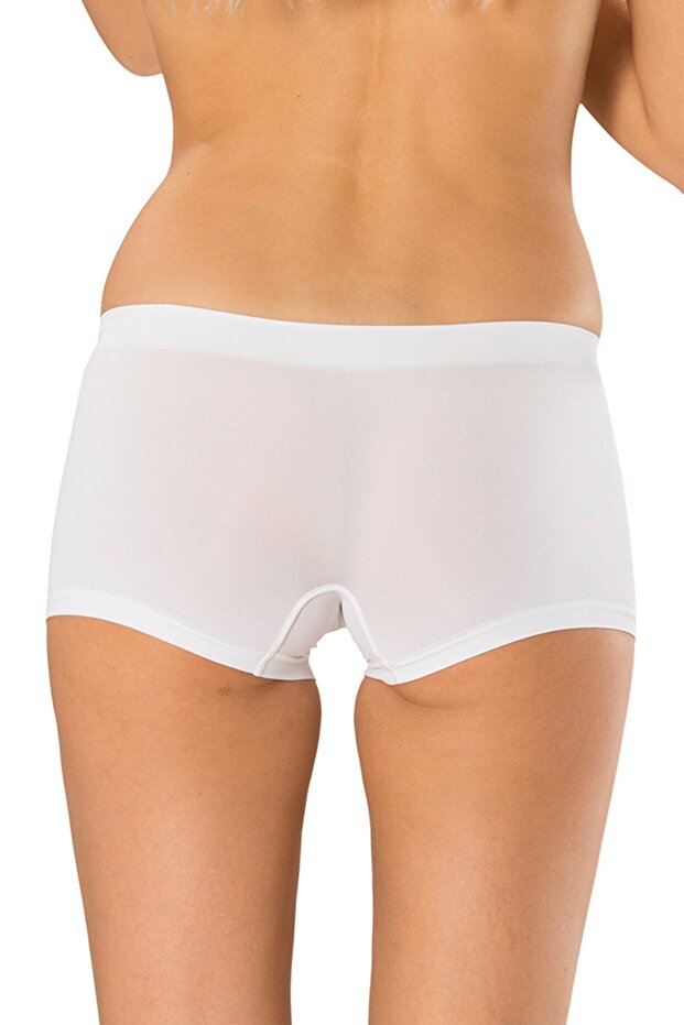 Дамски бели боксерки - 4