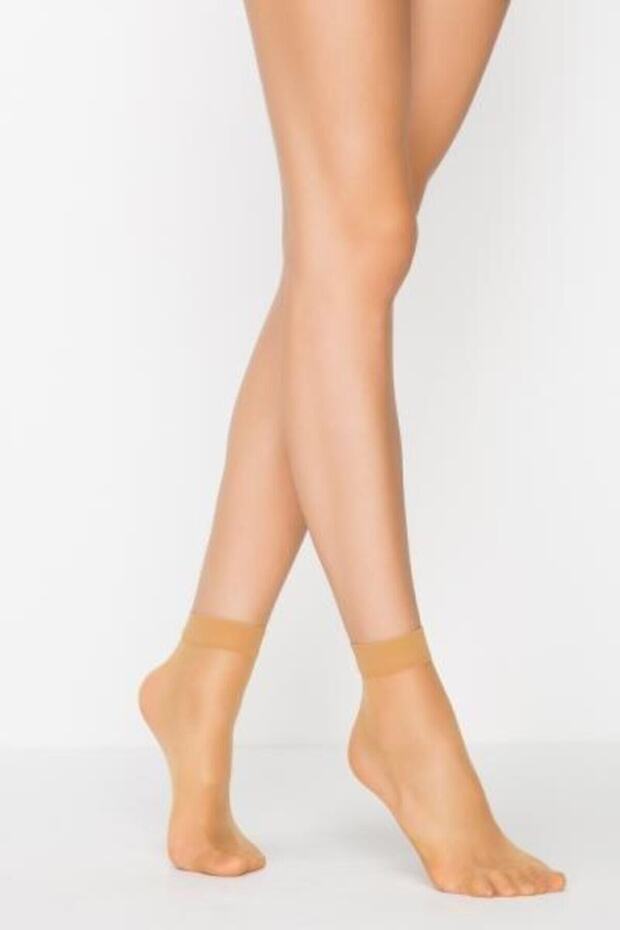 Thin Sock Socks 20 Denim Skin Color 6 Pieces
