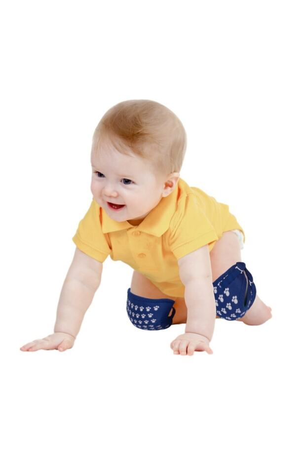 وسادة ركبة داعمة للزحف باللون الأزرق - 3