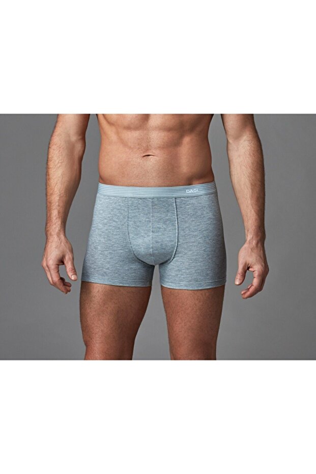 بوكسر رمادي عادي للرجال - 1