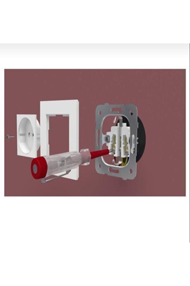 مقبس أرضي أبيض Karre - 2