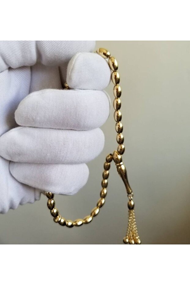 Altın Tesbih Classic Oval - 2