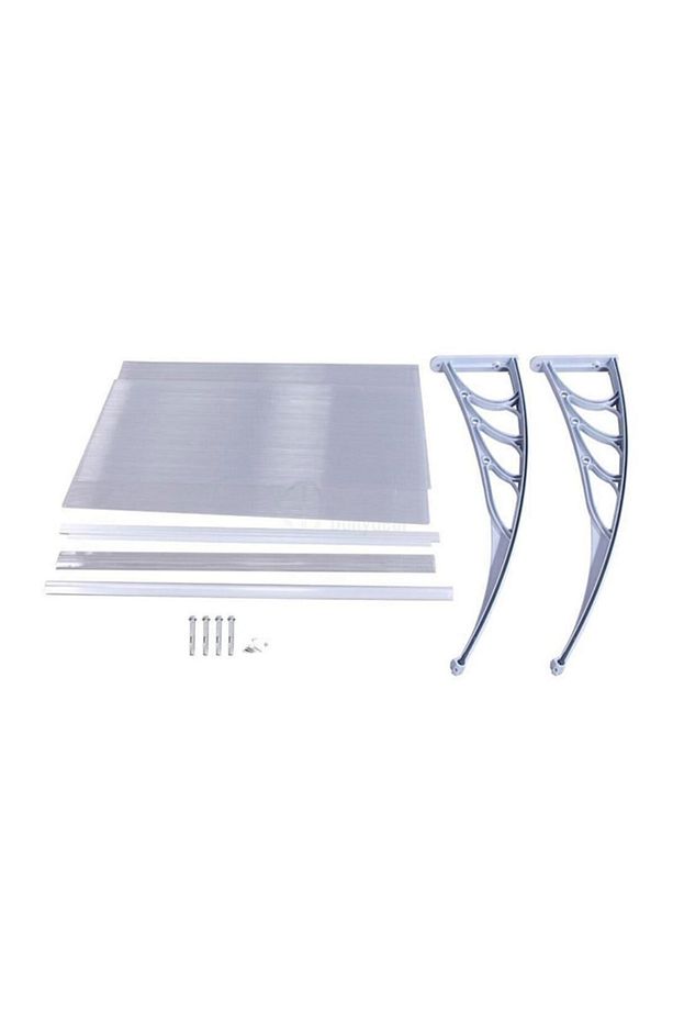 Camaks Kapı Üstü Pratik Sundurma 120 X 80 Cm Gri Yp-00000014 - 3