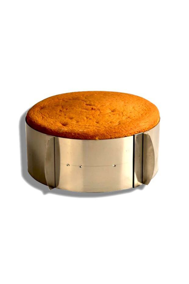 Round Adjustable Circle Cake Mold 10 cm - 1