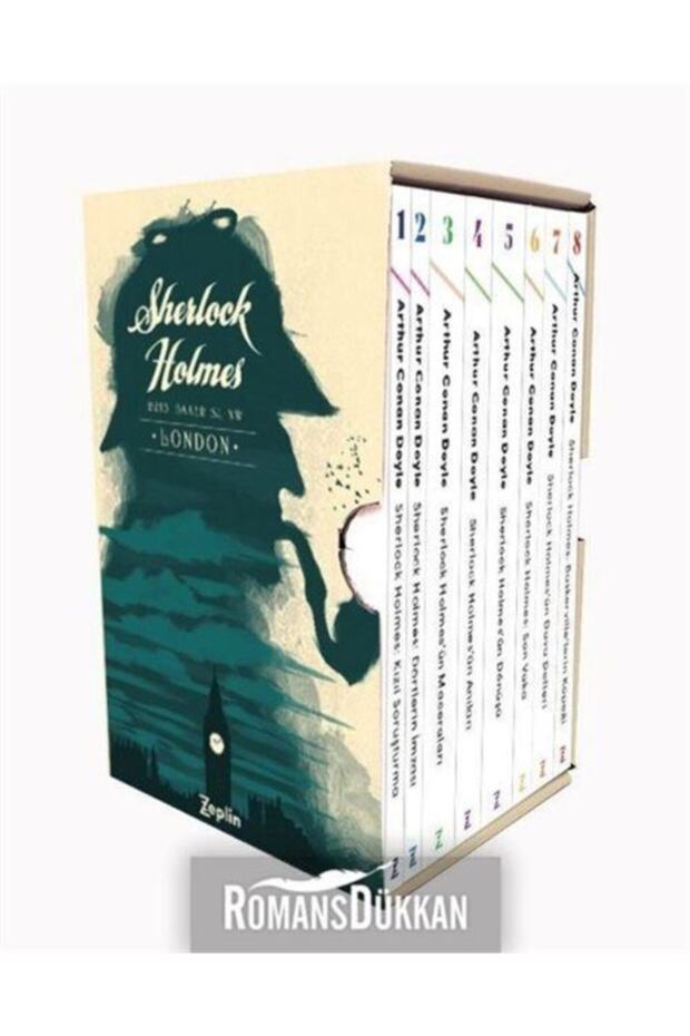Sherlock Holmes Seti 8 Kitap Takım