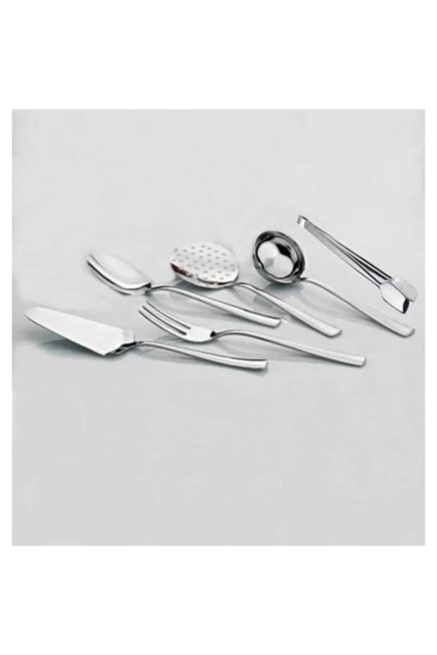 Sahra Sade 6 Parça Servis Seti - 1