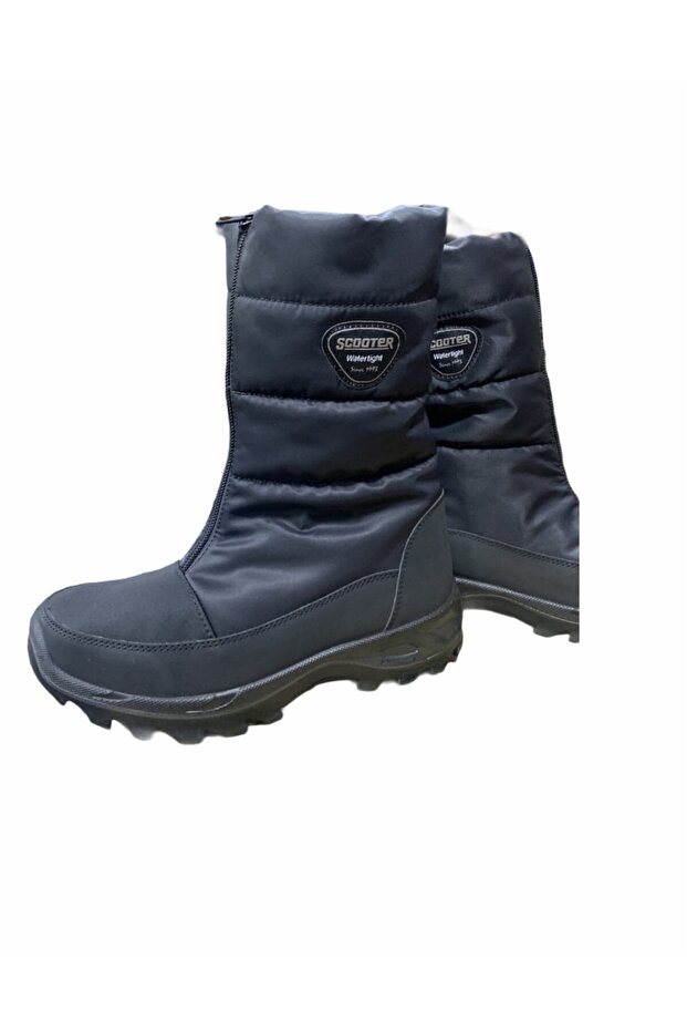Kadın Su Geçirmez Siyah Kar Botu Z5547ts - 6