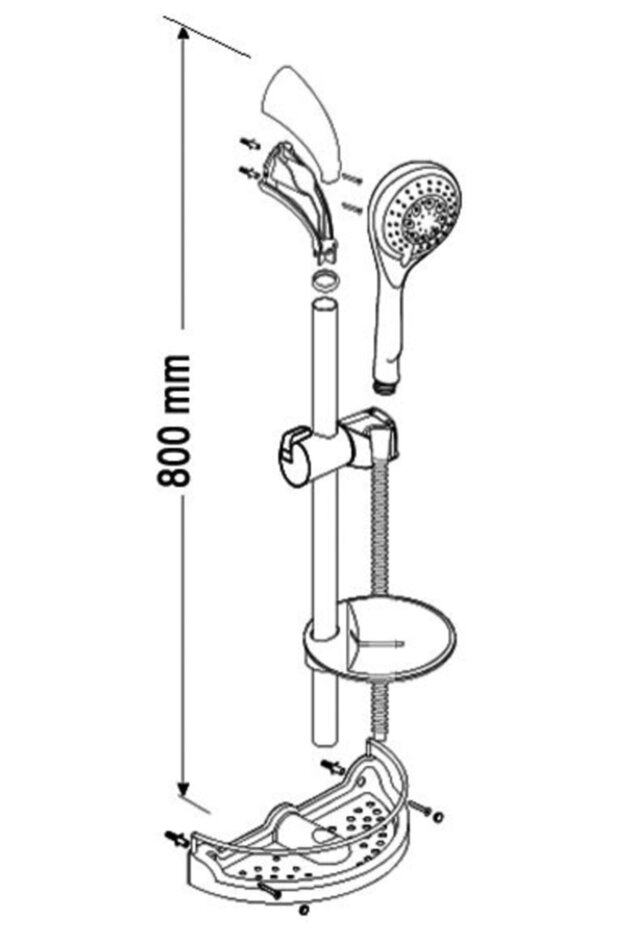 Sürgülü Duş Takımı - 2