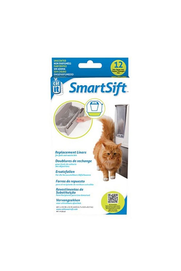 Smartsift Kedi Tuvaleti Yedek Atık Torbasi 12 Li 7000-50540 - 2