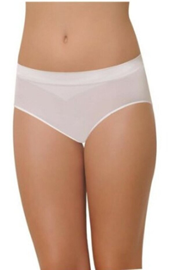 Women's White Taktel Seamless Slip Panties 2006 3 Pieces
