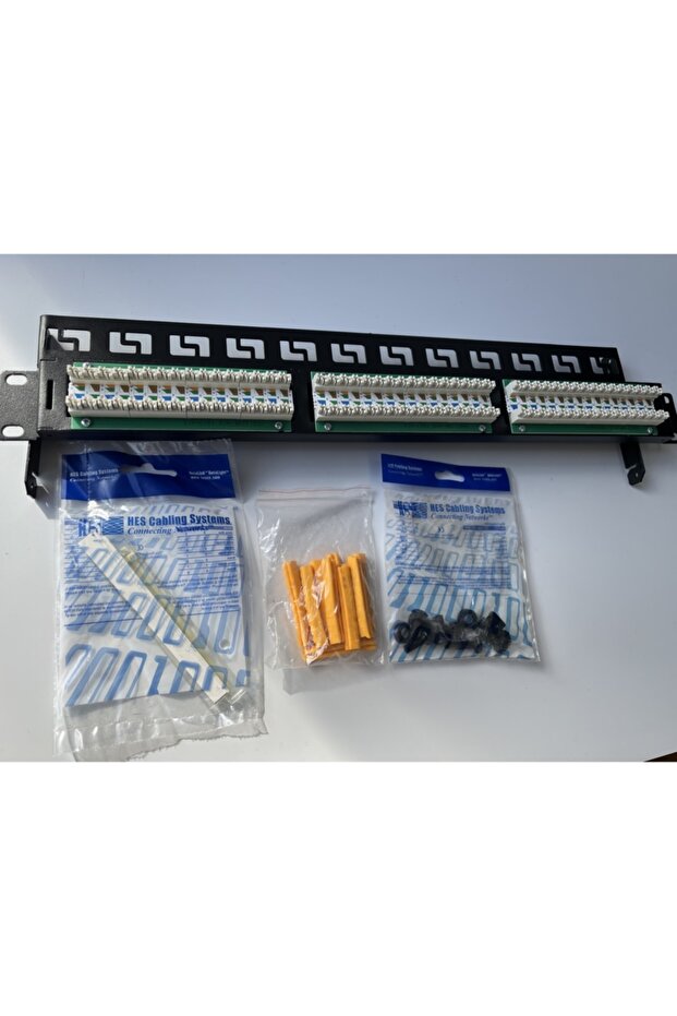 24 Port Cat6 Patch Panel-dolu - 4