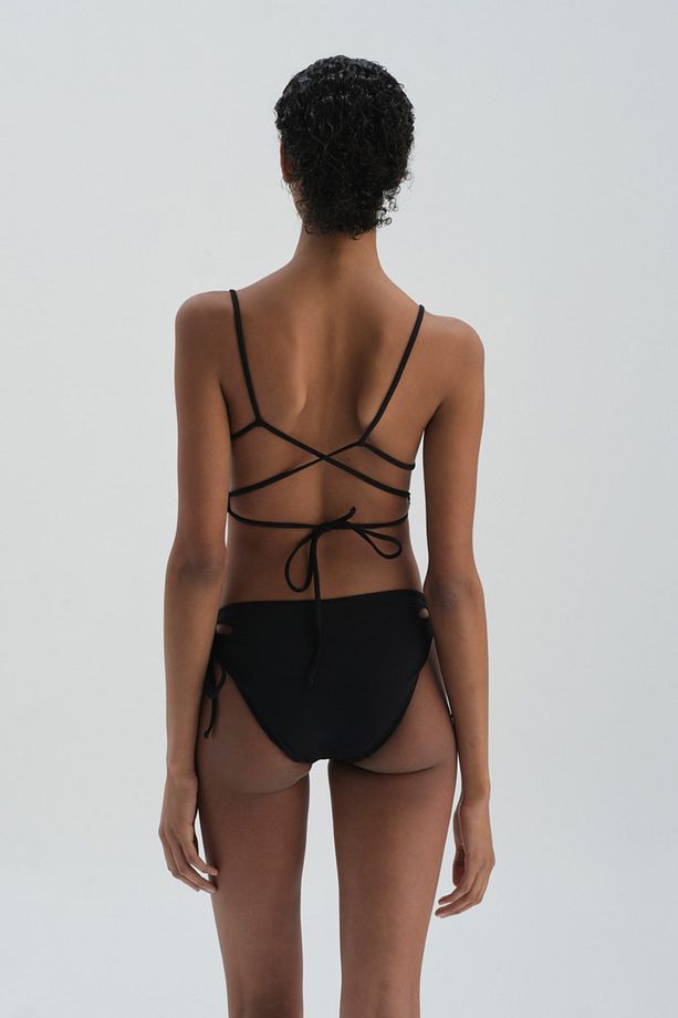 Siyah Bralet Bikini Üst - 5