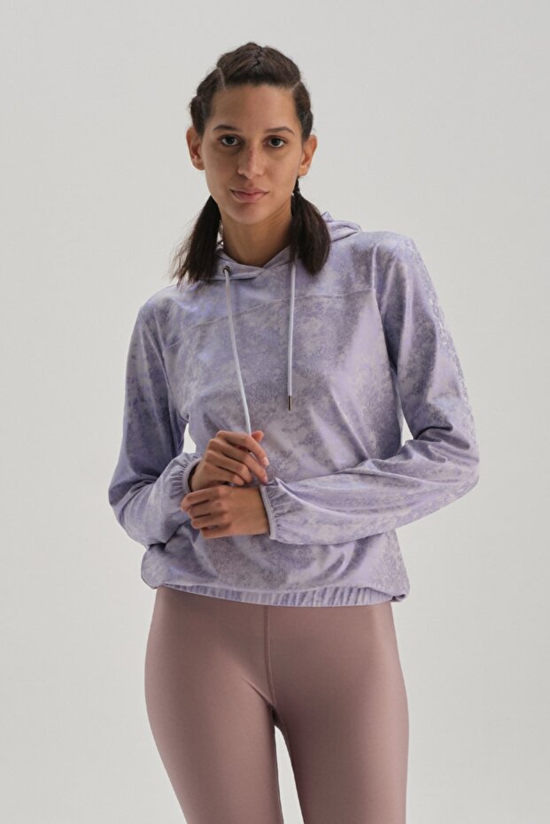 Lila Sweatshırt - 1