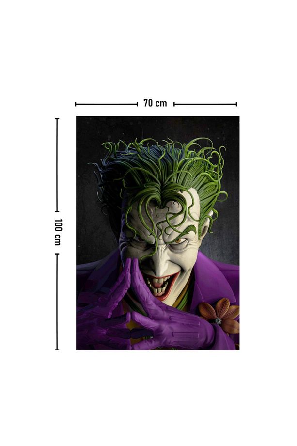 Joker Dc Duvar Örtüsü Halısı 140 X 100 Cm-70x100 Cm - 2
