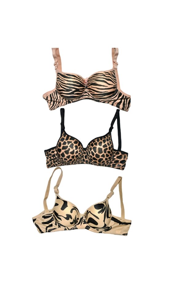 Women's Non-Padded Underwire 3-Piece Bra