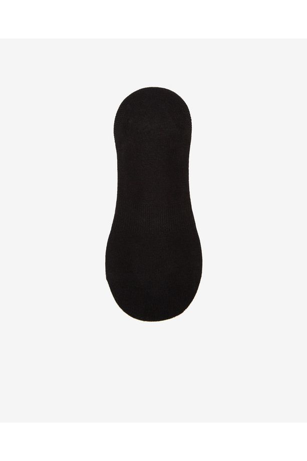U No Show Sock Unisex Siyah Çorap - 2