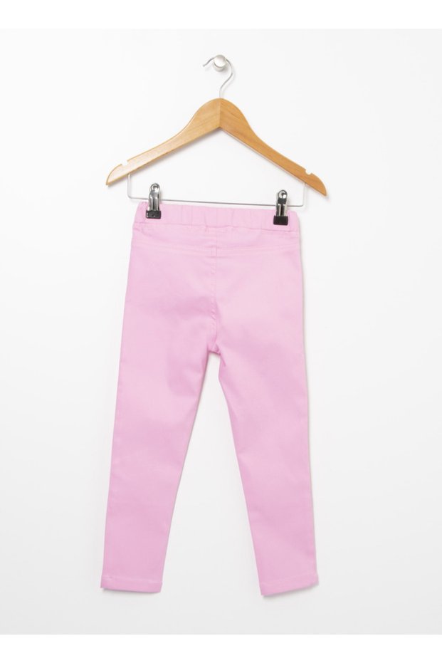 Regular Fit Pink Girl's Trousers - 2Ykg47555Ow