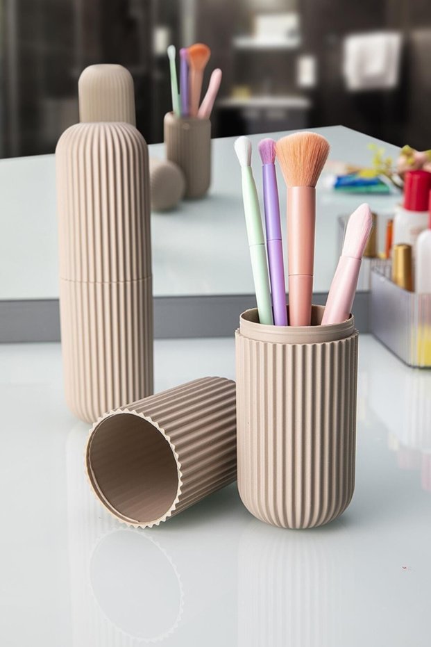 Smart Storage Container Multi-Purpose Organizer - Light Brown