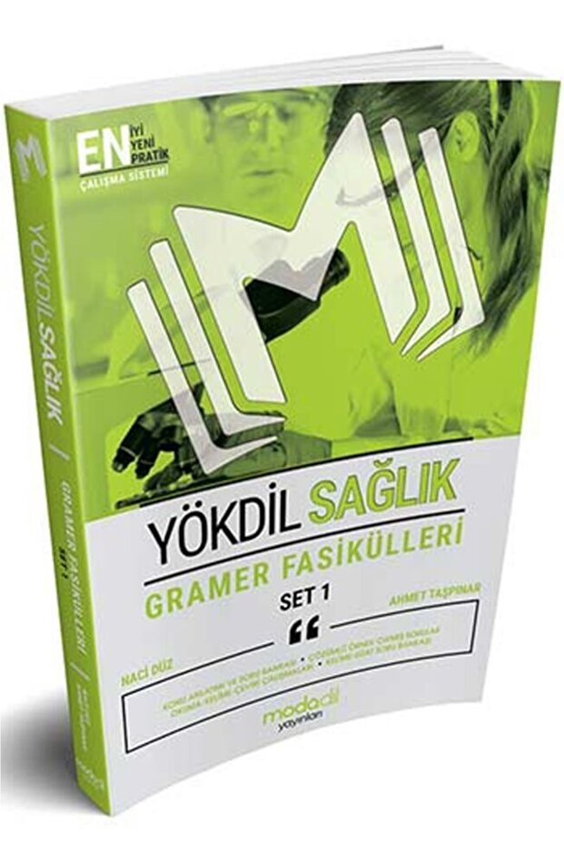 Kıda Yayınları Yökdil Sağlık Soru Tipleri Fasikülleri - Naci Düz - 1