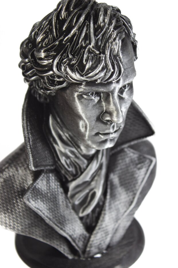 Sherlock Holmes Büst / Figür - Benedict Cumberbatch - 15 Cm - 4