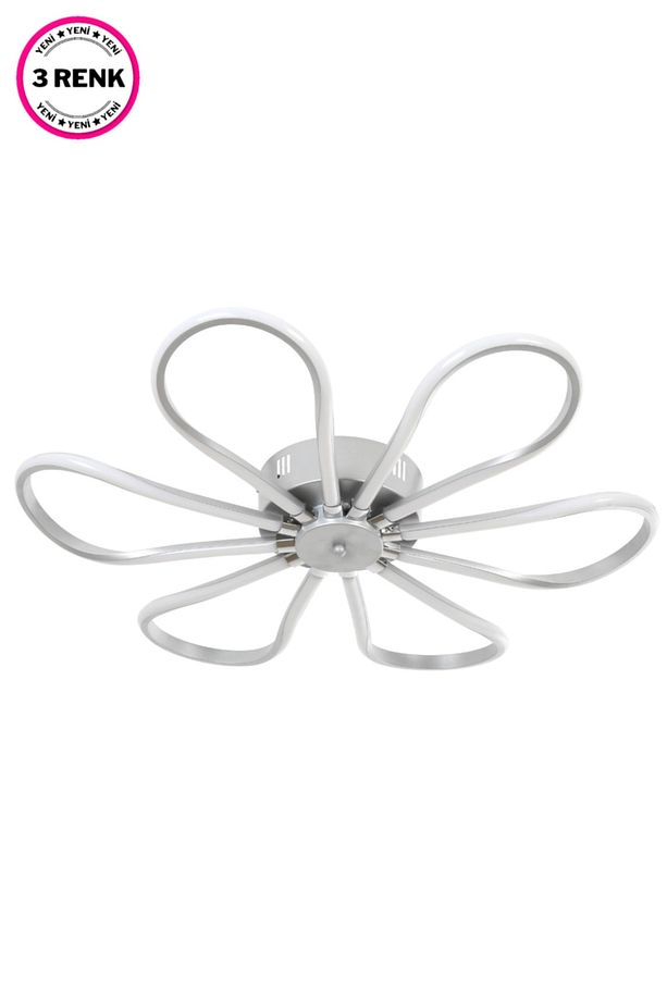 3 Farklı Işık Renginde Yanabilen Modern Led Avize - 2