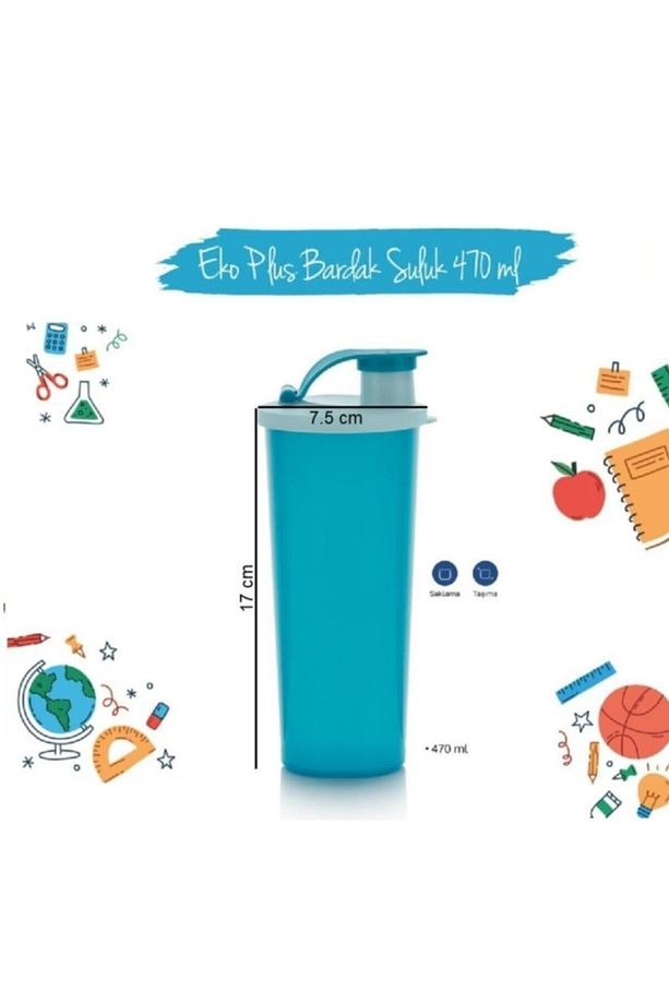 Eko Plus Bardak Suluk 470 Ml Taşıma Bardağı Hsgl. - 3