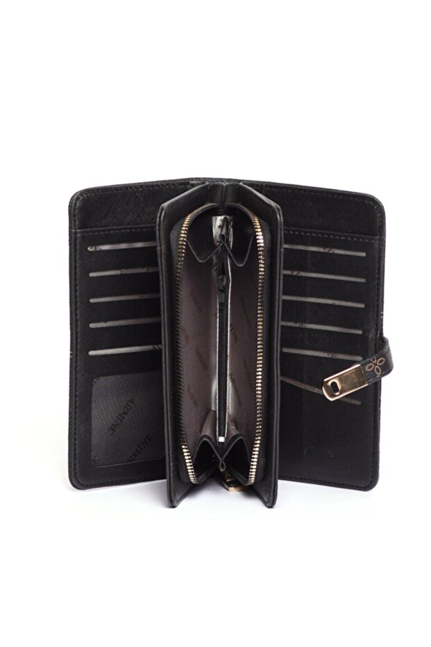 C02 Siyah Baskılı Cüzdan - 2