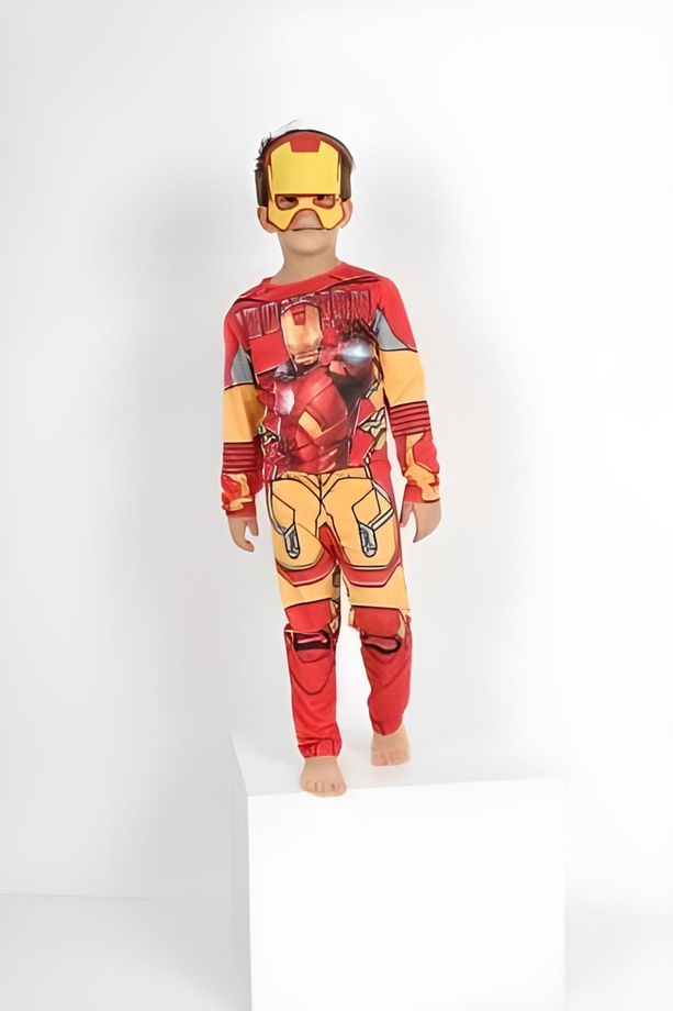 Iron Man Demir Adam Çocuk Kostüm - 1