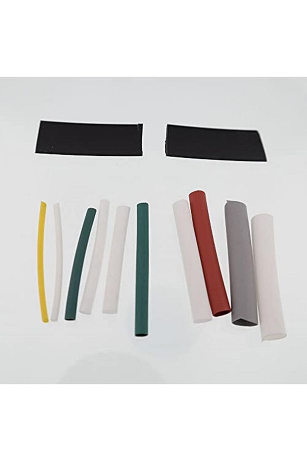 Tek-ış 529335 Isı Ile Daralan Makaron Set, Karışık Renkli, 4 Cm, 12 Adet Yapıştırı - 3