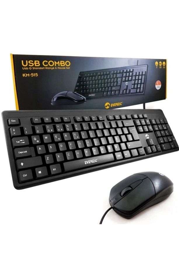 Km-515 Mouse Set Q Kablolu Klavye - 1