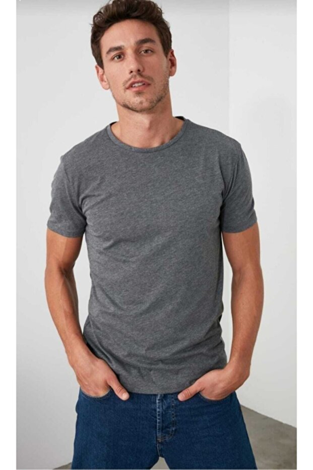 Men's Crew Neck Basic Tshirt