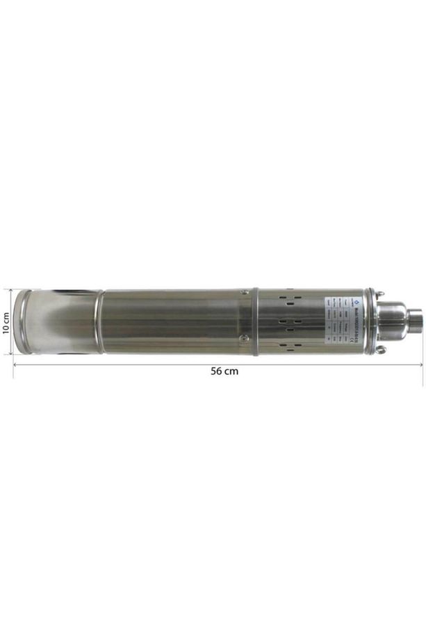 4'' 100 mm Dış Çap Derin Kuyu Dalgıç Pompa 10 Metre Kablolu 550 Watt 115 Mss 2.8 M³/h - 2
