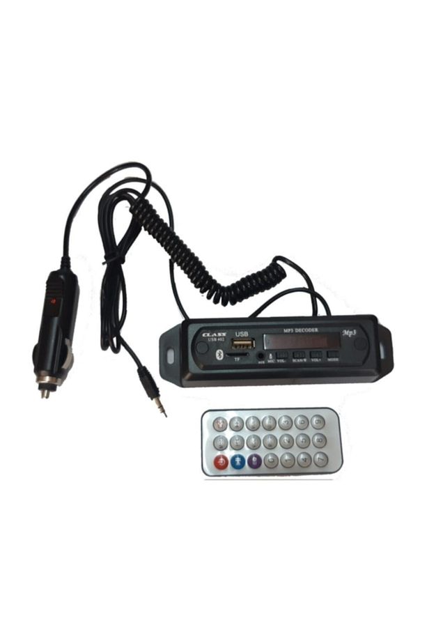 Oto Araba Teyp Mikrofonlu Bluetoothlu Mp3 Çevirici  Usb 402 - 2