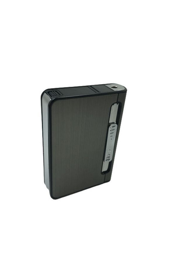 Çakmak Tabaka Kısa Sigara Çıkaran Çakmaklı Tabaka - 1