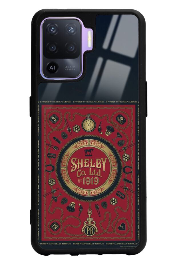 Glossy Phone Case for Oppo Reno 5 Lite Peaky Blinders Shelby Co. Design