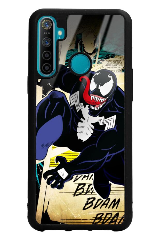 Oppo Realme 5I Venom Design Glossy Phone Case