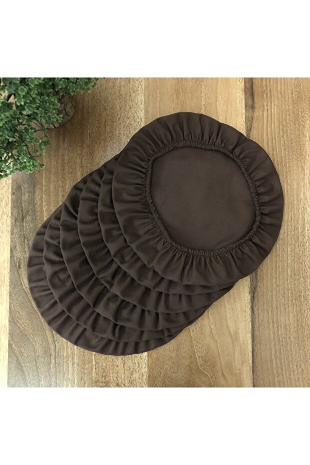 American Service, 6-Piece Brown Charger Case