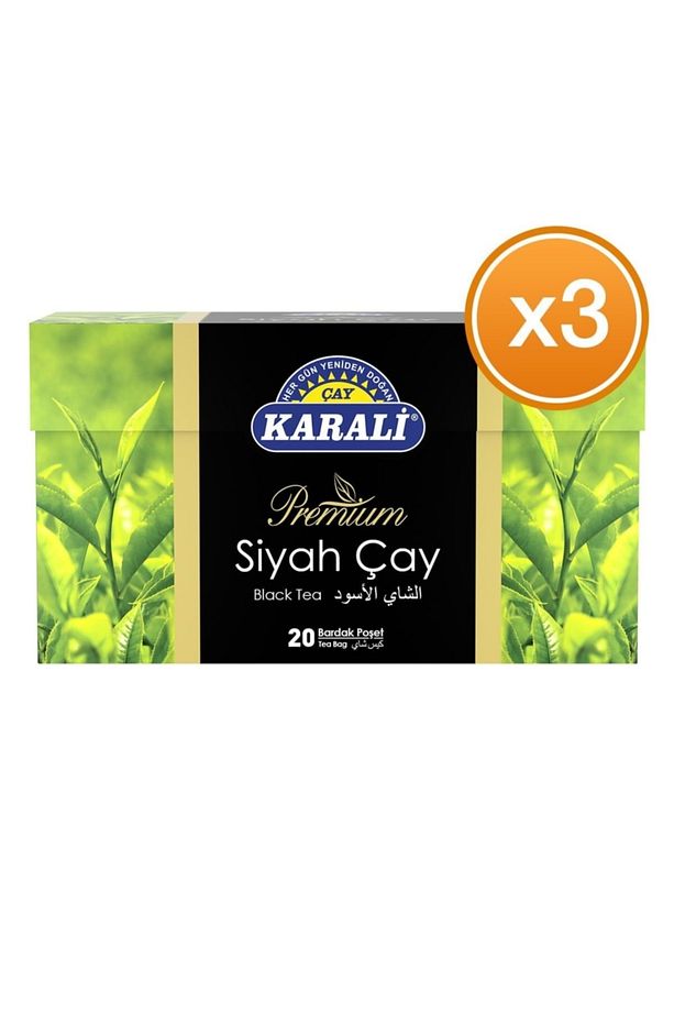 Bardak Poşet Siyah Çay 20'li X 3 Adet - 2