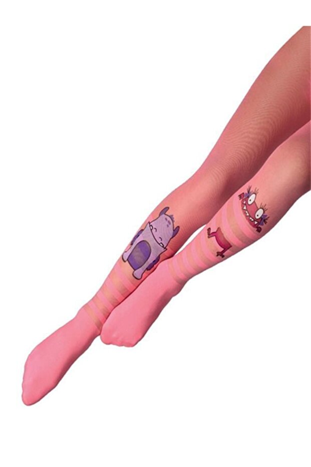 Girl's Little Monsters Pantyhose
