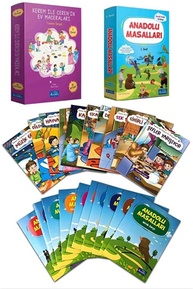 1. Sınıf Okuma Serisi 20 Kitap