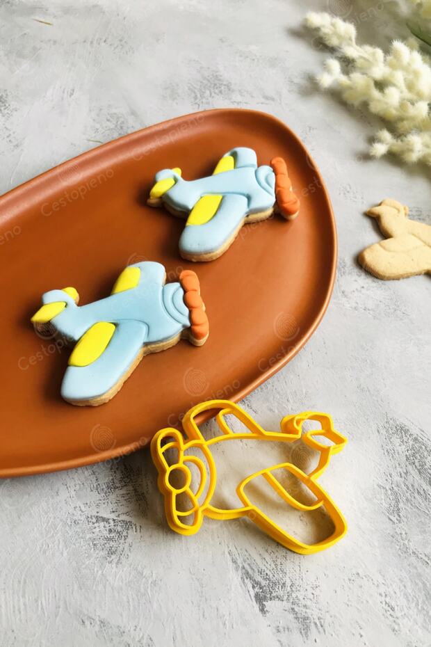 قالب بسكويت الطائرة - 2