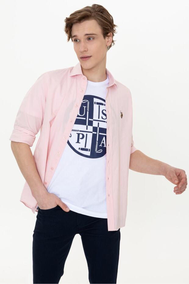 Pink Men's Shirt