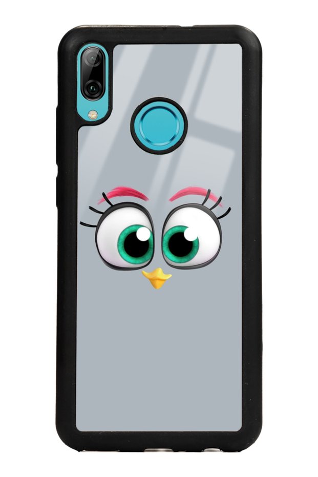 Huawei P Smart (2019) Glossy Phone Case with Gray Design