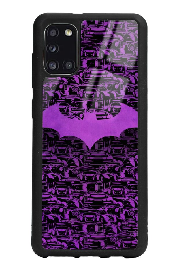 Samsung A31 Lilac Batman Design Glossy Phone Case