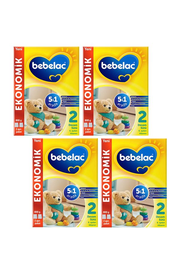2 Devam Sütü 800 Gr 4 Adet - 1