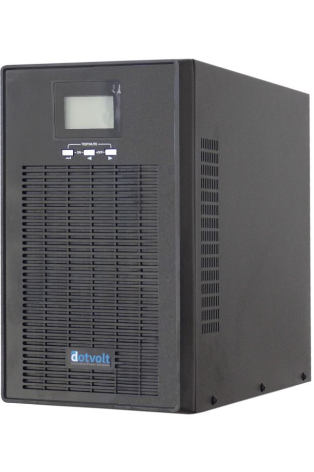 Volt Mn 1 Kva 1/1 2x7ah 5-15dk Online Lcd Ekran Ups - 1