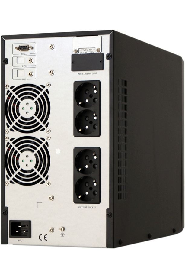 Volt Mn 1 Kva 1/1 2x7ah 5-15dk Online Lcd Ekran Ups - 2