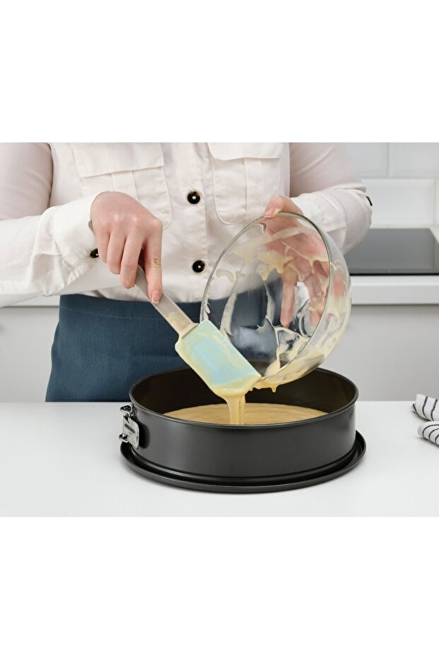 Silikon Spatula Gri Mavi Trendexpress - 3