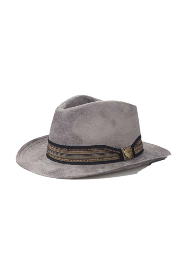 Unisex Stamp Cowboy Fedora Hat